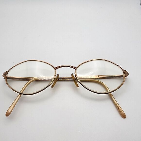 Cottet Gold Prescription Glasses Frames - Picture 2 of 9